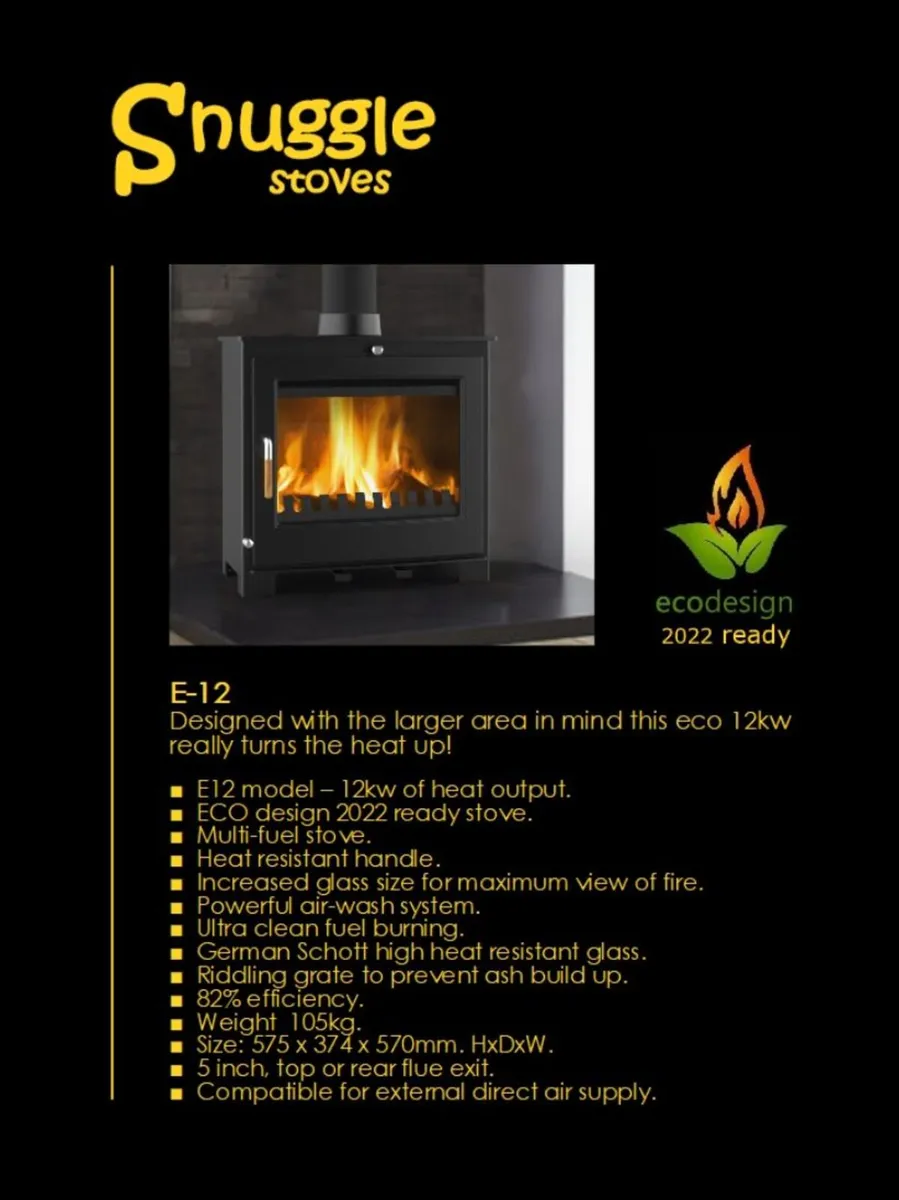 Stove 12kw NEW - Image 3
