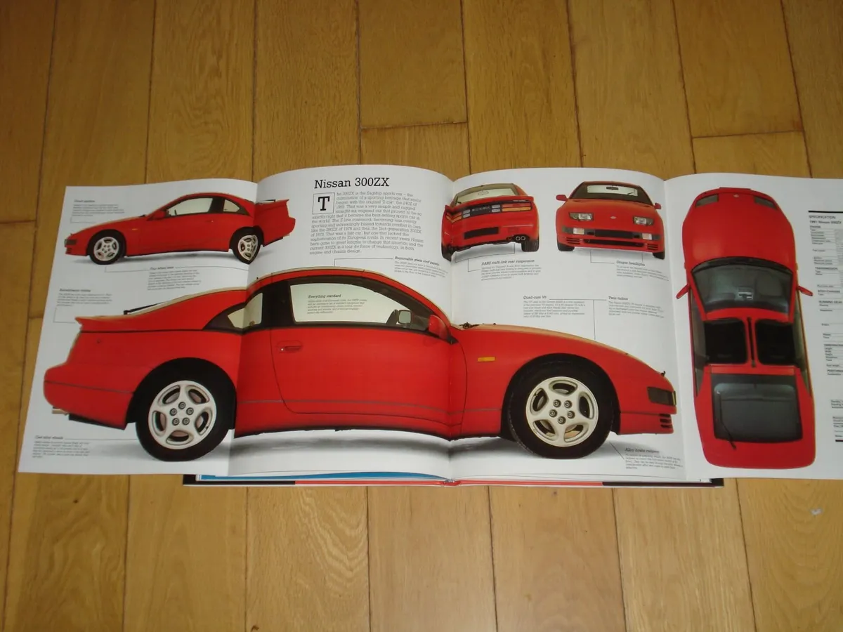 THE WORLDS GREAT MARQUES CAR BOOK. 165 PAGES. - Image 2