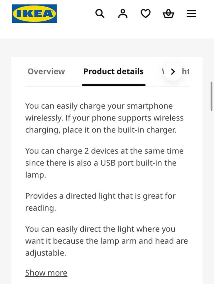 Storage shelves, device charging lamp, Pc monitor - Image 4