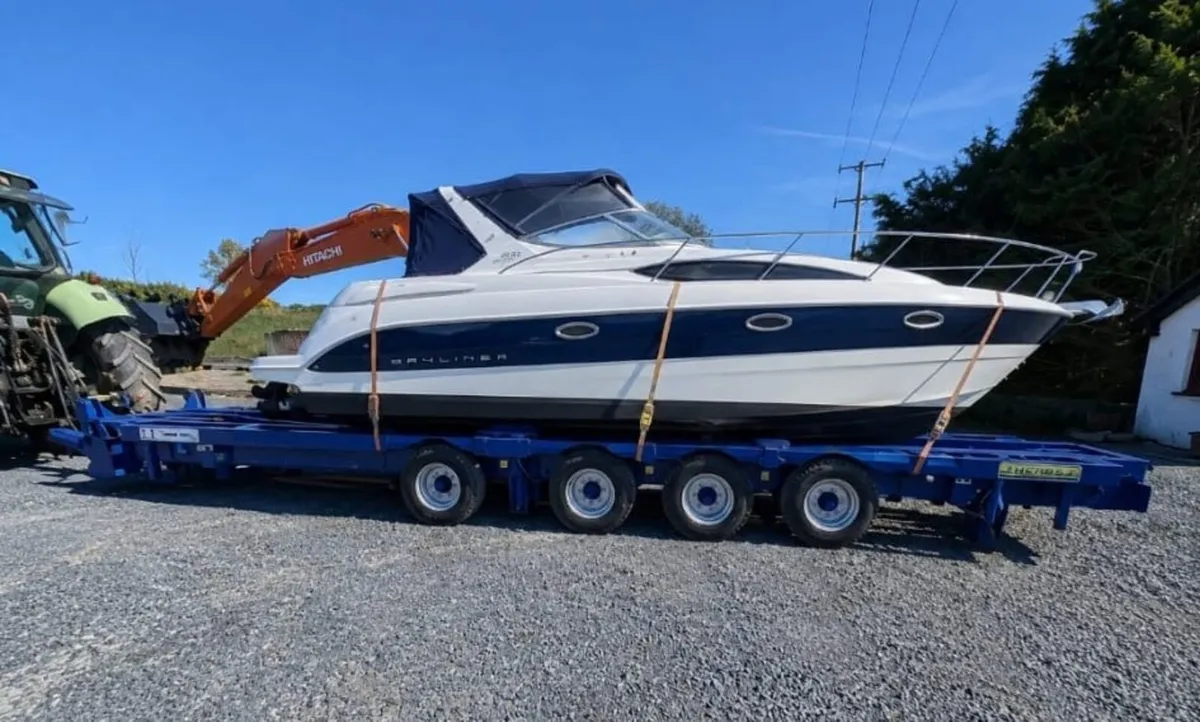 Staines 4 Axle boat trailer - Image 1