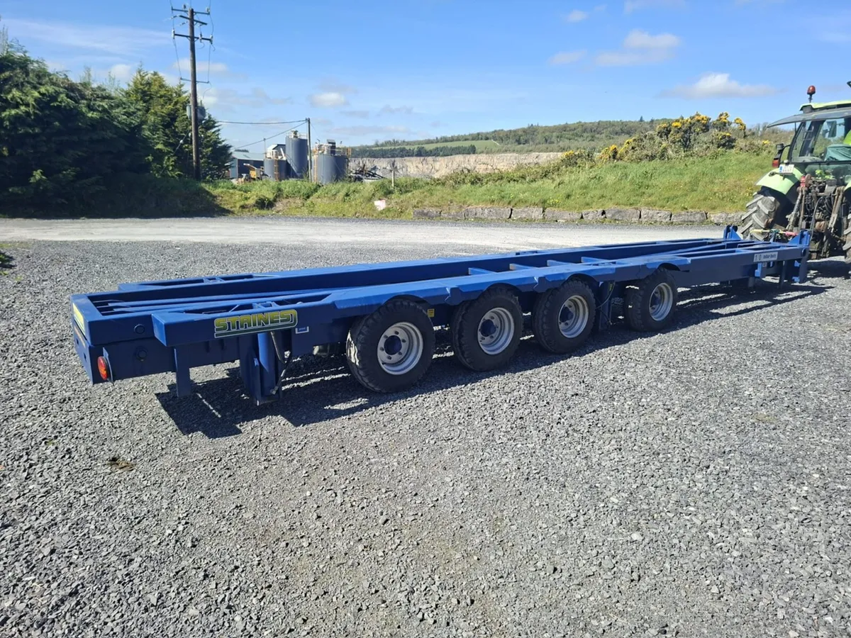 Staines 4 Axle boat trailer - Image 3