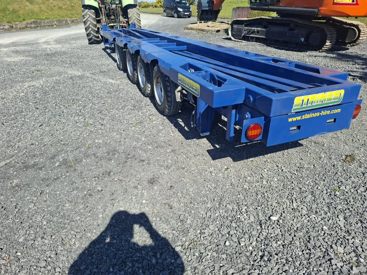 Staines 4 Axle boat trailer - Image 4