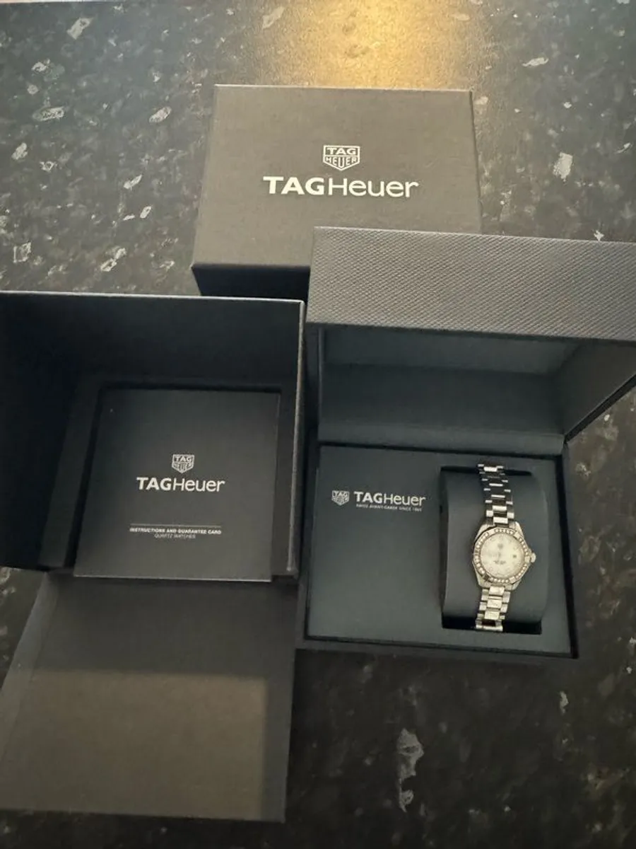 Tag heuer aquaracer ladies watch factory mother of pearl - Image 3