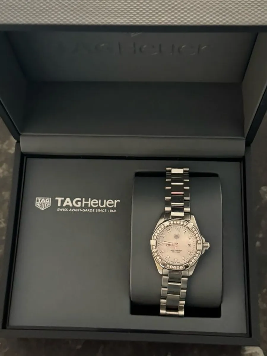 Tag heuer aquaracer ladies watch factory mother of pearl - Image 4
