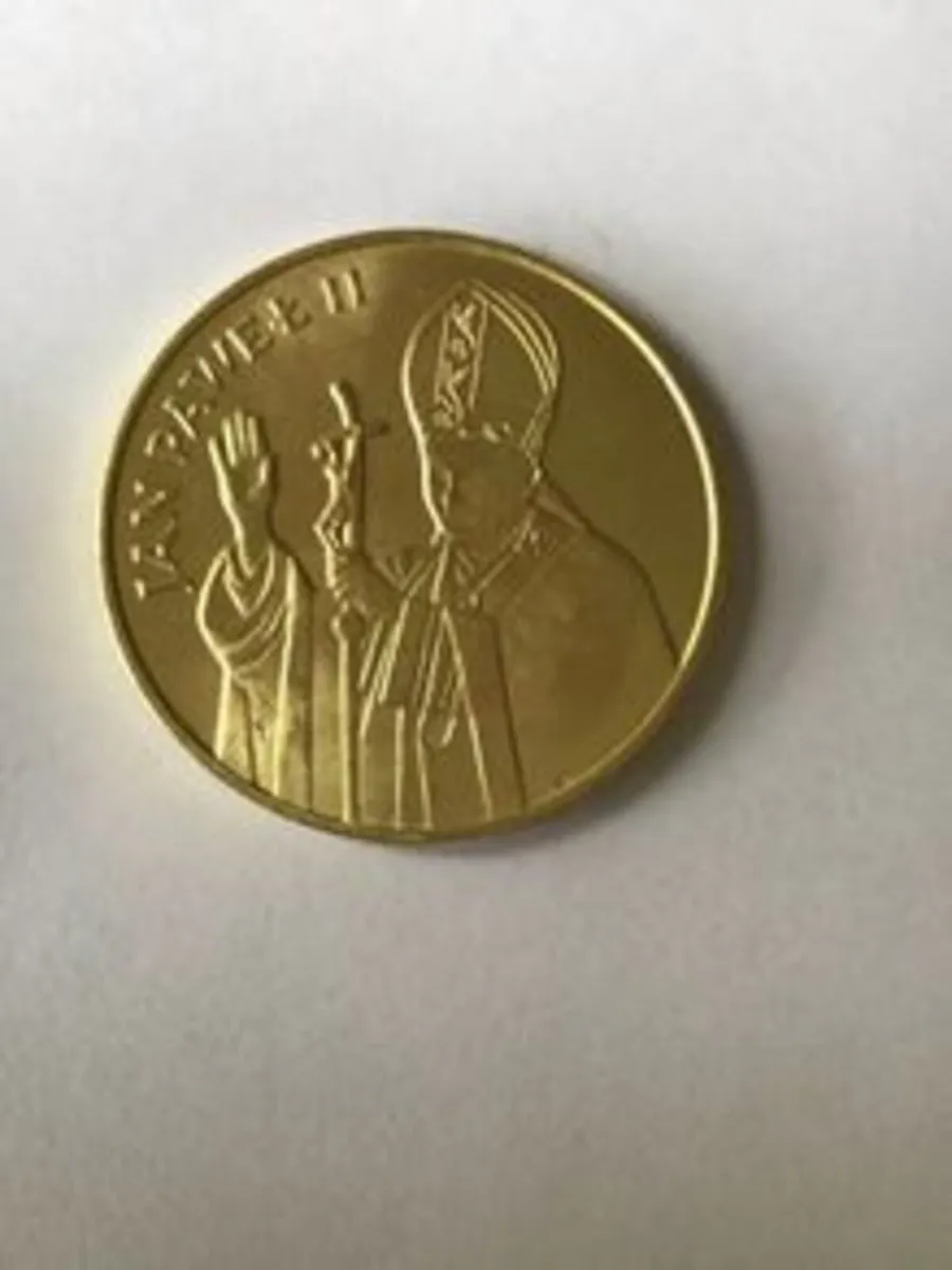 Pope John Paul II commemorative coin
