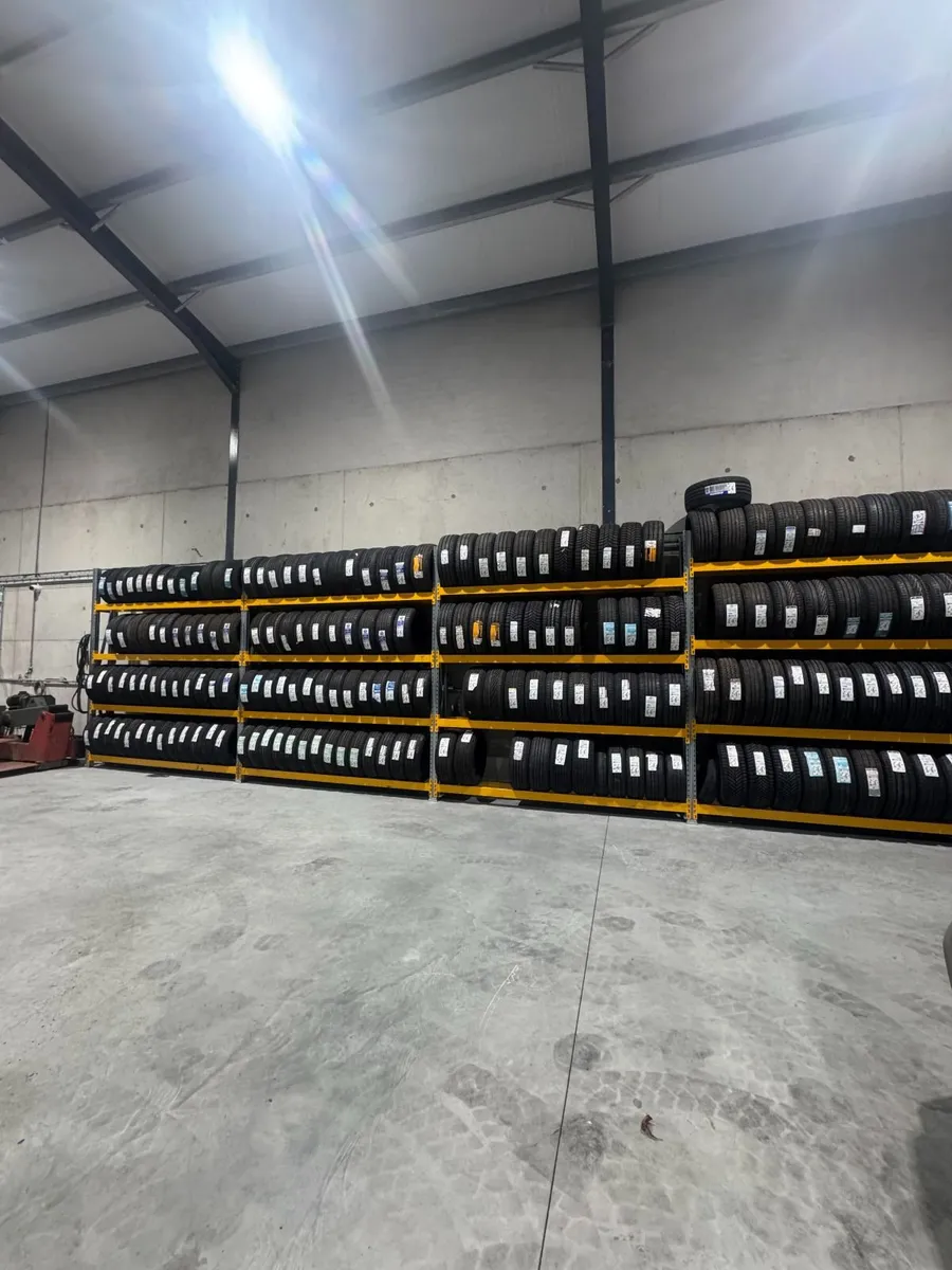 Large qty of tyre racking in stock - Image 1