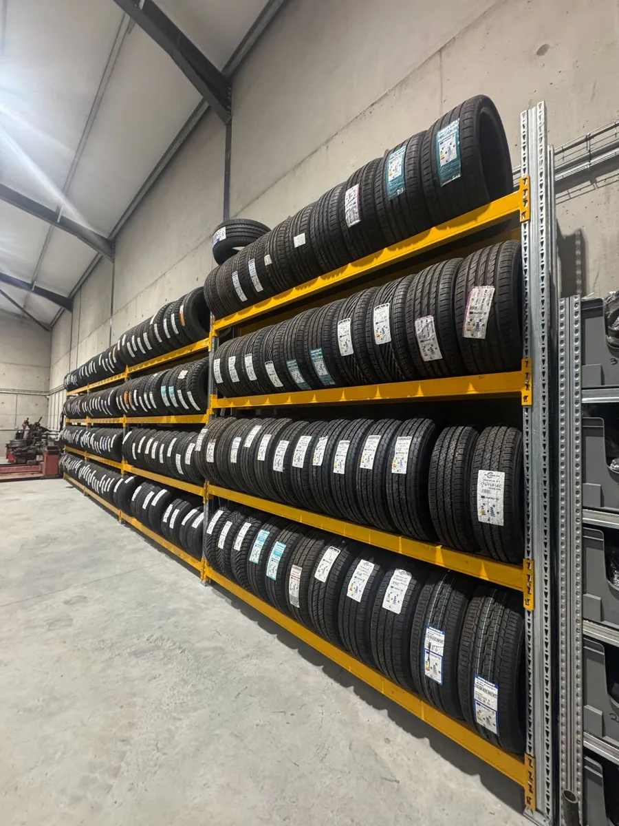 Large qty of tyre racking in stock - Image 2