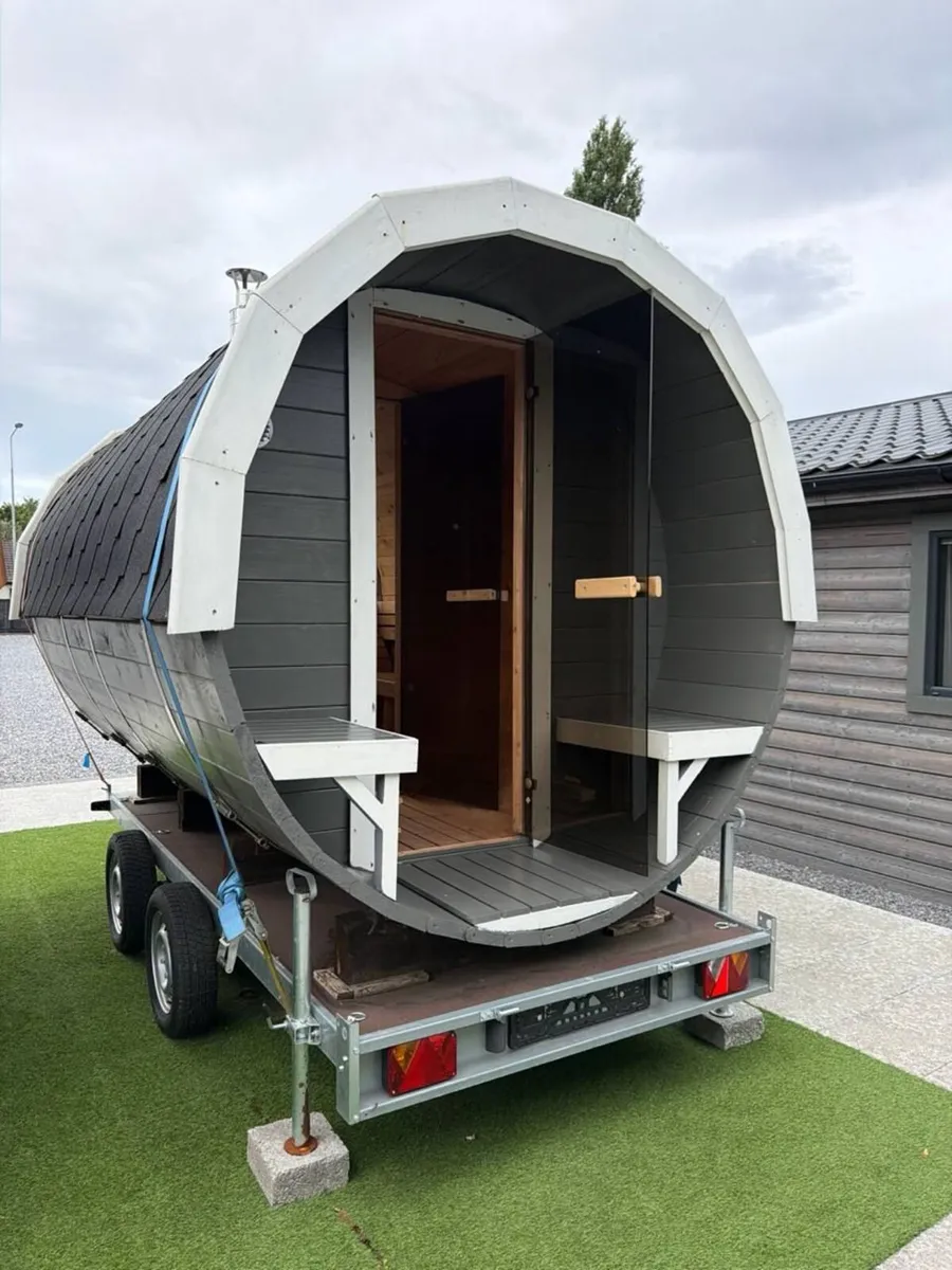 Ecohome.ie 3.5m Sauna with Fuel Stove - Image 2