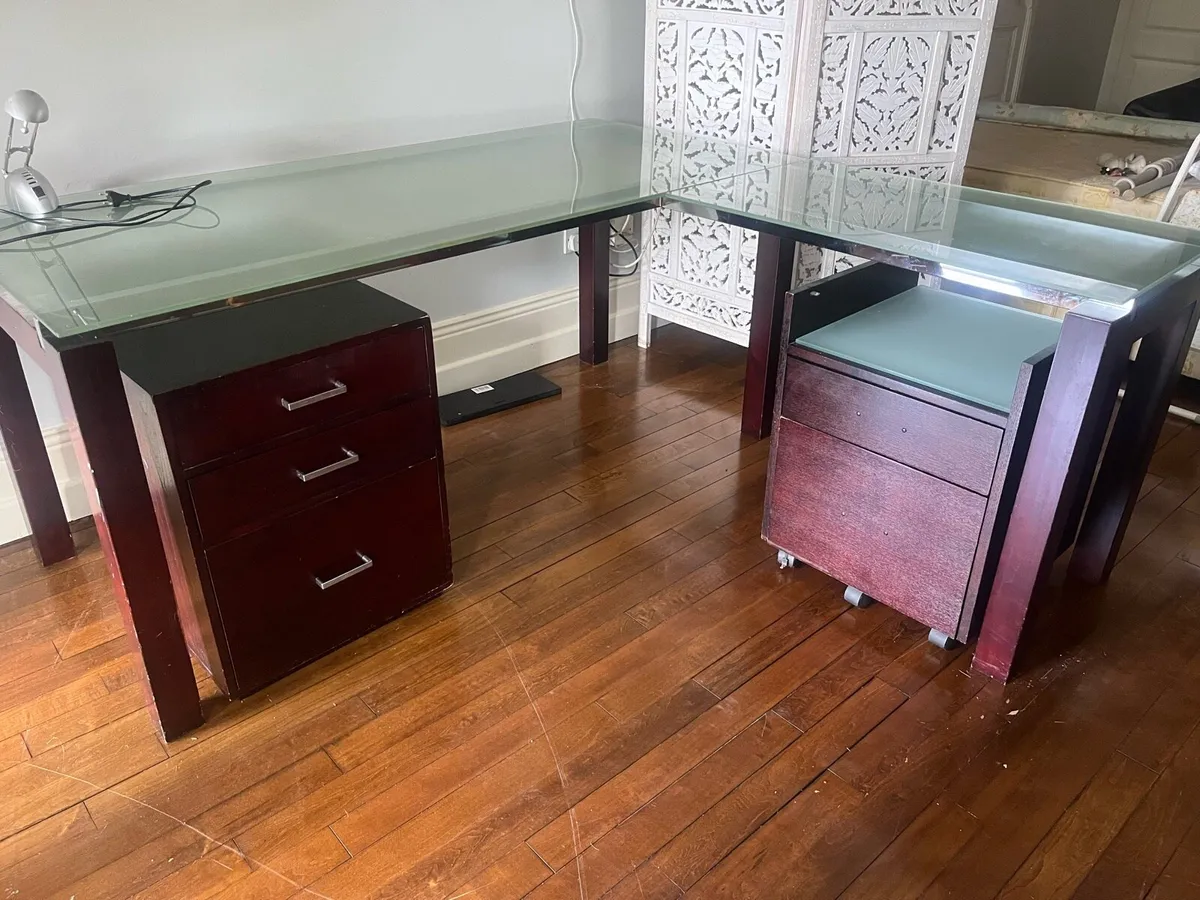 Large L Shaped Office/ Study Desk - Image 2