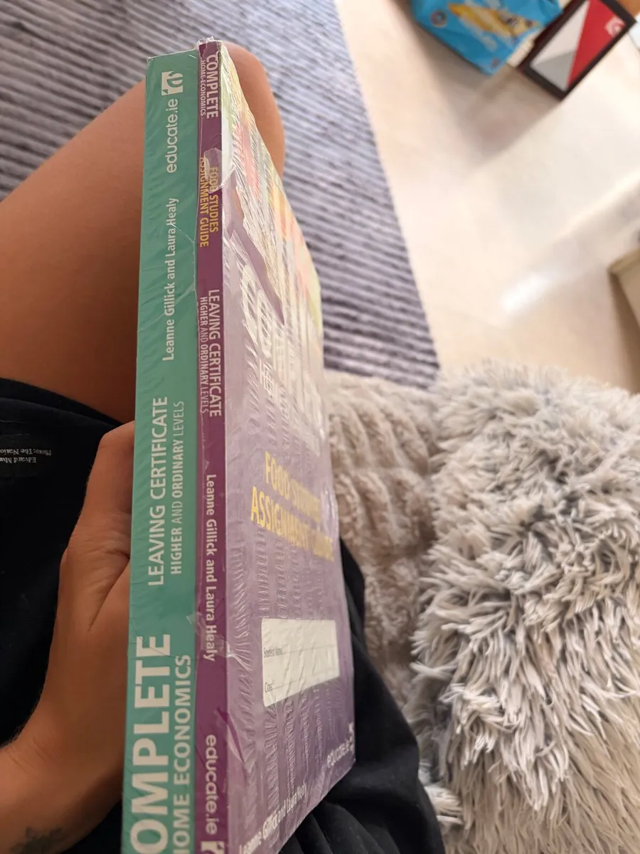 School book- home ec leaving cert - Image 1