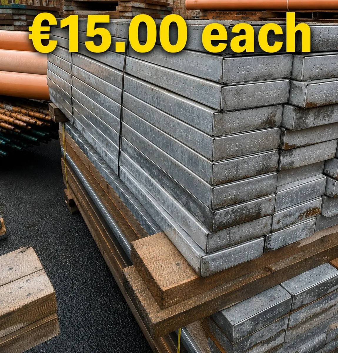 Steel scaffolding board 8 foot