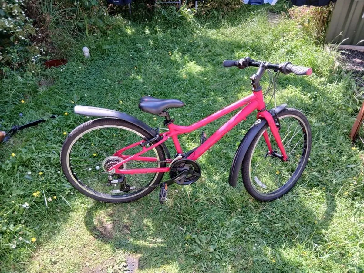 Kid's bike, red, age 7-13 - Image 2
