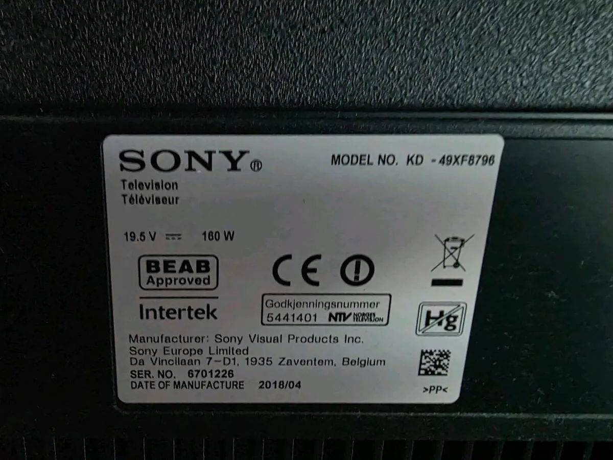 Sony Bravia 49" 4K HDR Android Smart TV - Image 4