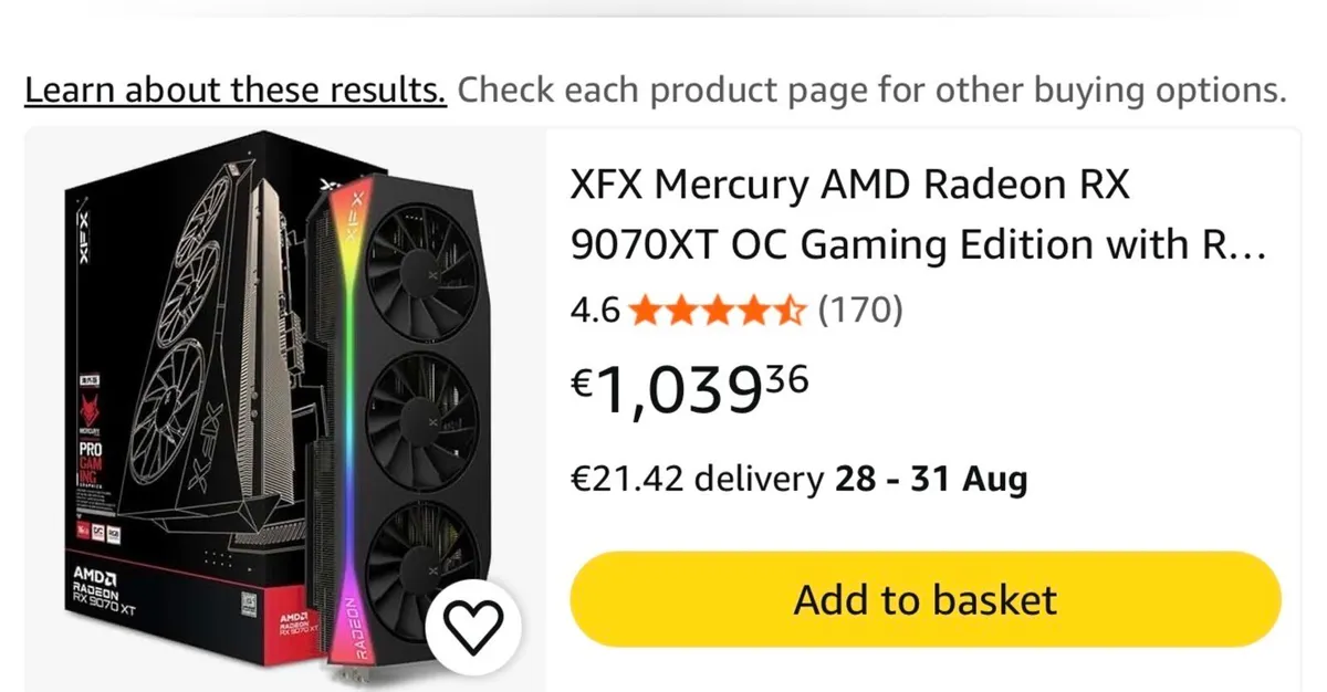 New xfx RX 9070XT mercury edition - Image 1