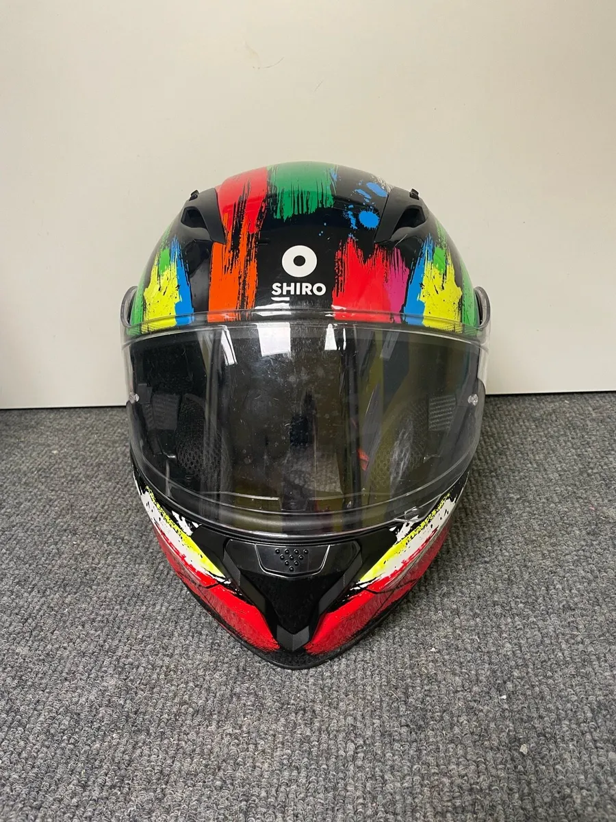 Shiro Motorbike Helmet - Image 2