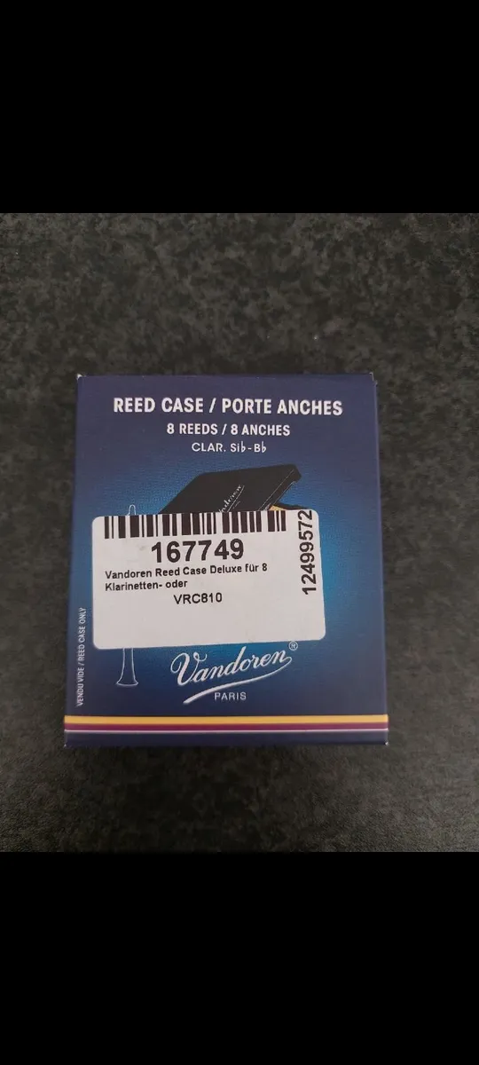 Vandoren Reed Case New Unopened Clarinet Soprano - Image 1