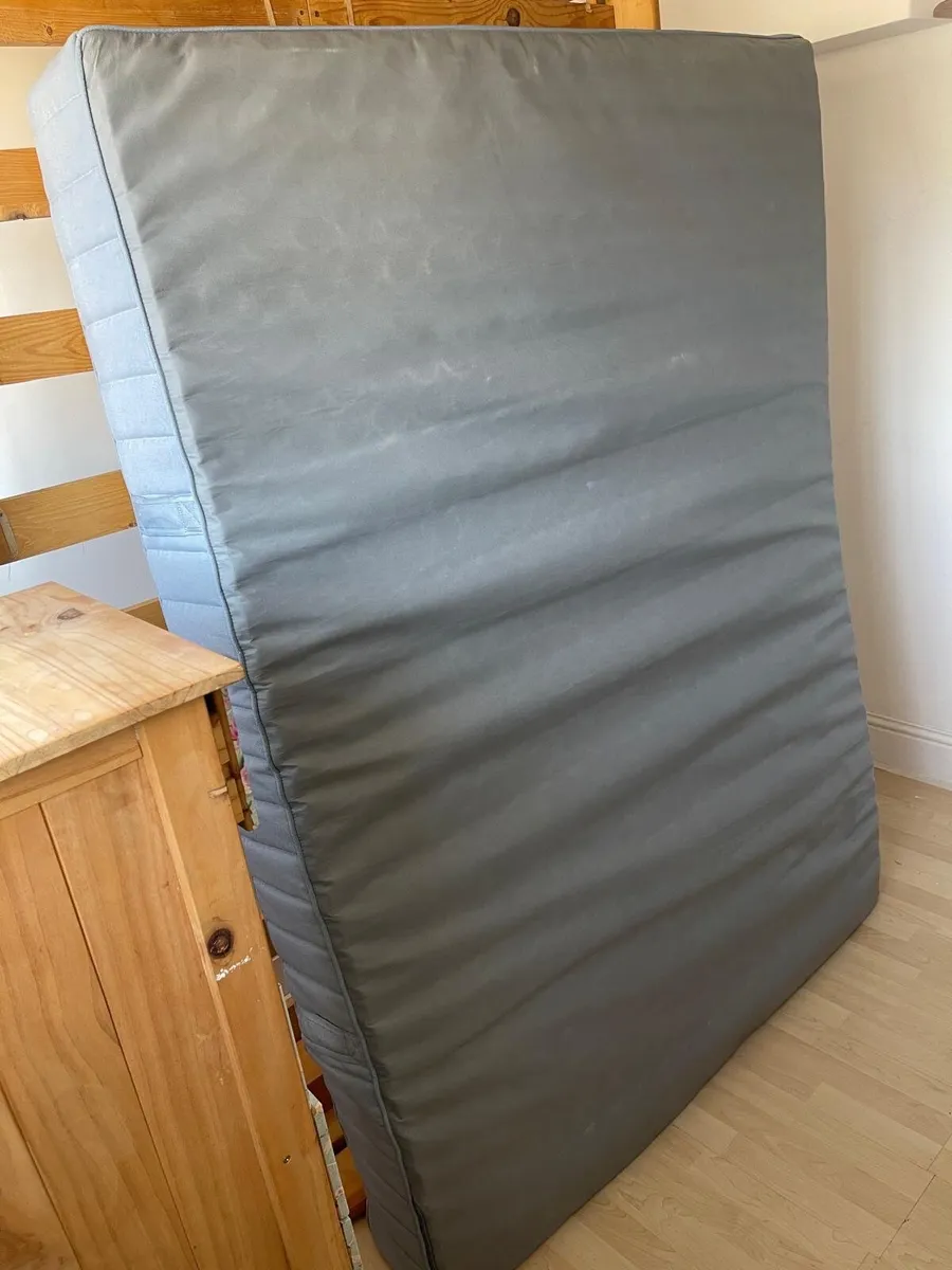 Standard Bed with mattress and child bed barrier - Image 2
