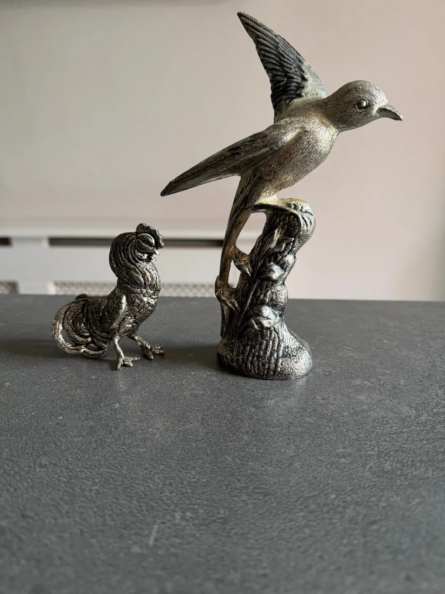 Vintage Silver-Tone Metal Animal Figurines – EPNS
