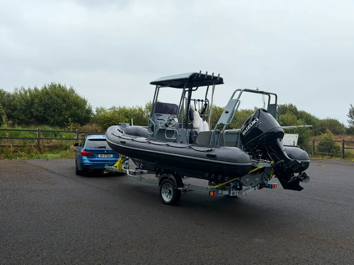 5.8m Aluminium RIB — Suzuki 115hp, 2026 Build - Image 1