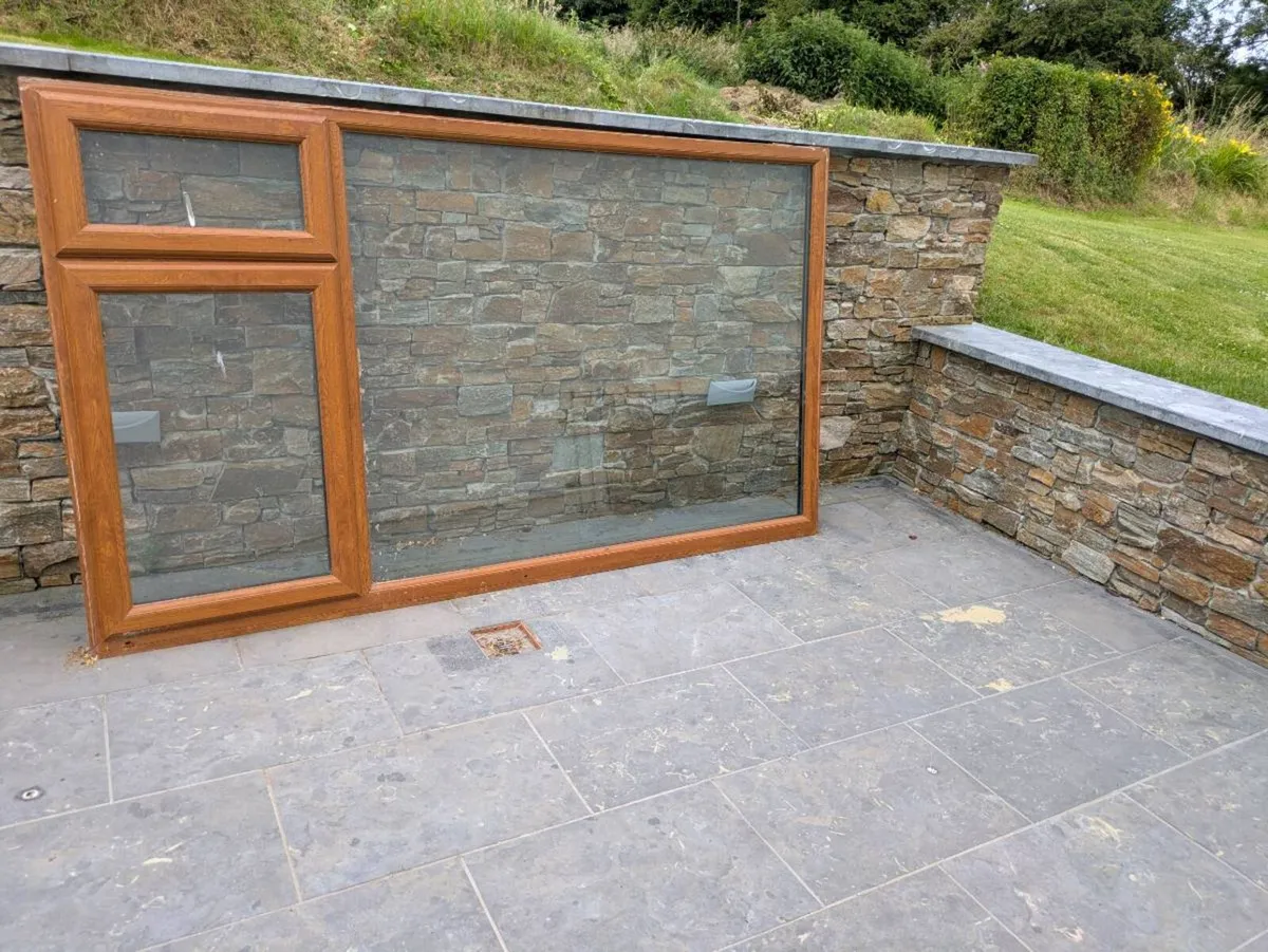 Oak uPVC Double Glazed window - Image 2
