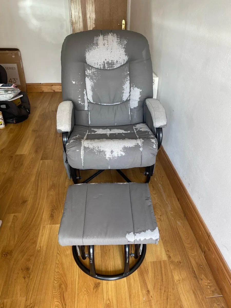 Rocking / Nursing Chair +Stool - Free - Image 1