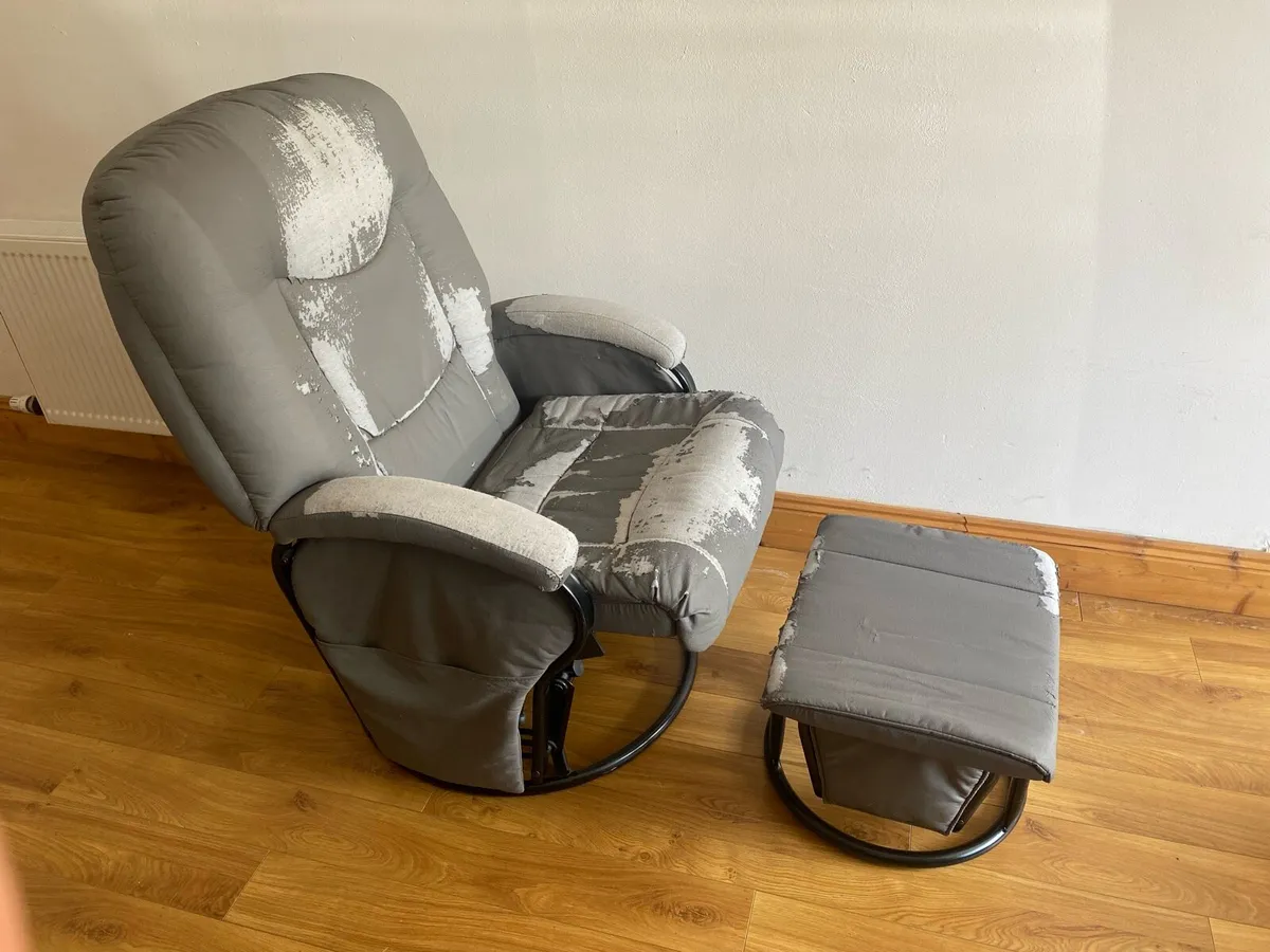 Rocking / Nursing Chair +Stool - Free - Image 2