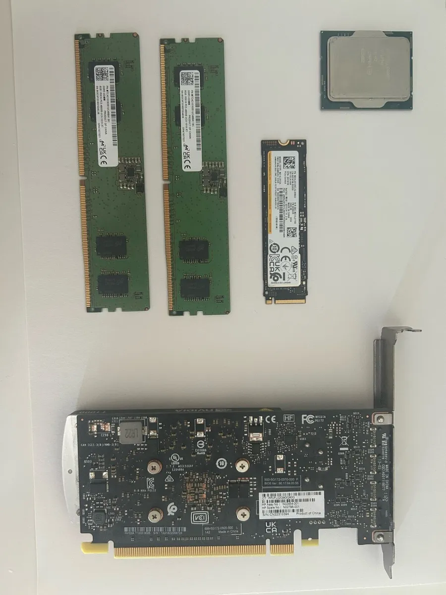 Intel i7-12700 16GB DDR5 512GB NVMe NVIDIA T1000 - Image 1