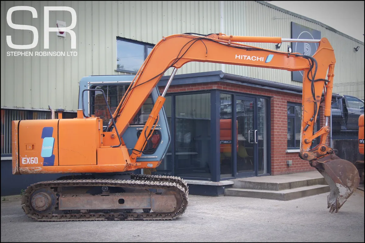1995 Hitachi EX60 - 3 - Image 2