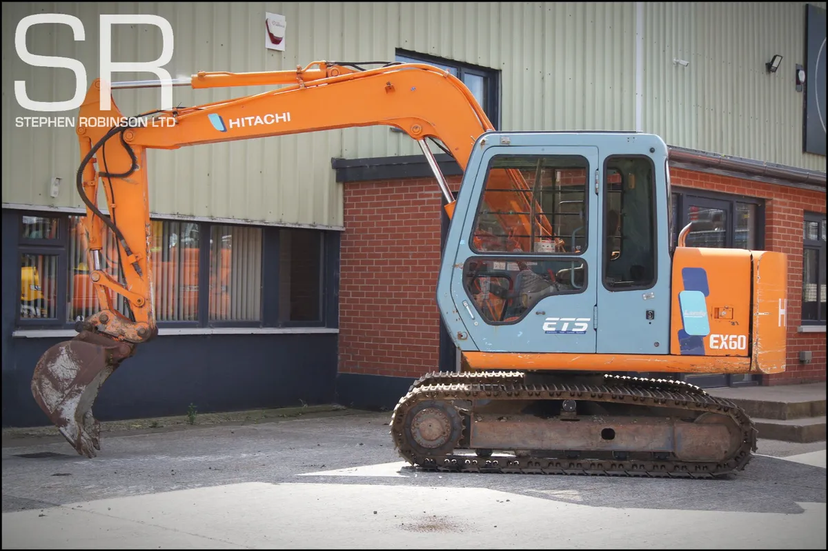 1995 Hitachi EX60 - 3 - Image 4