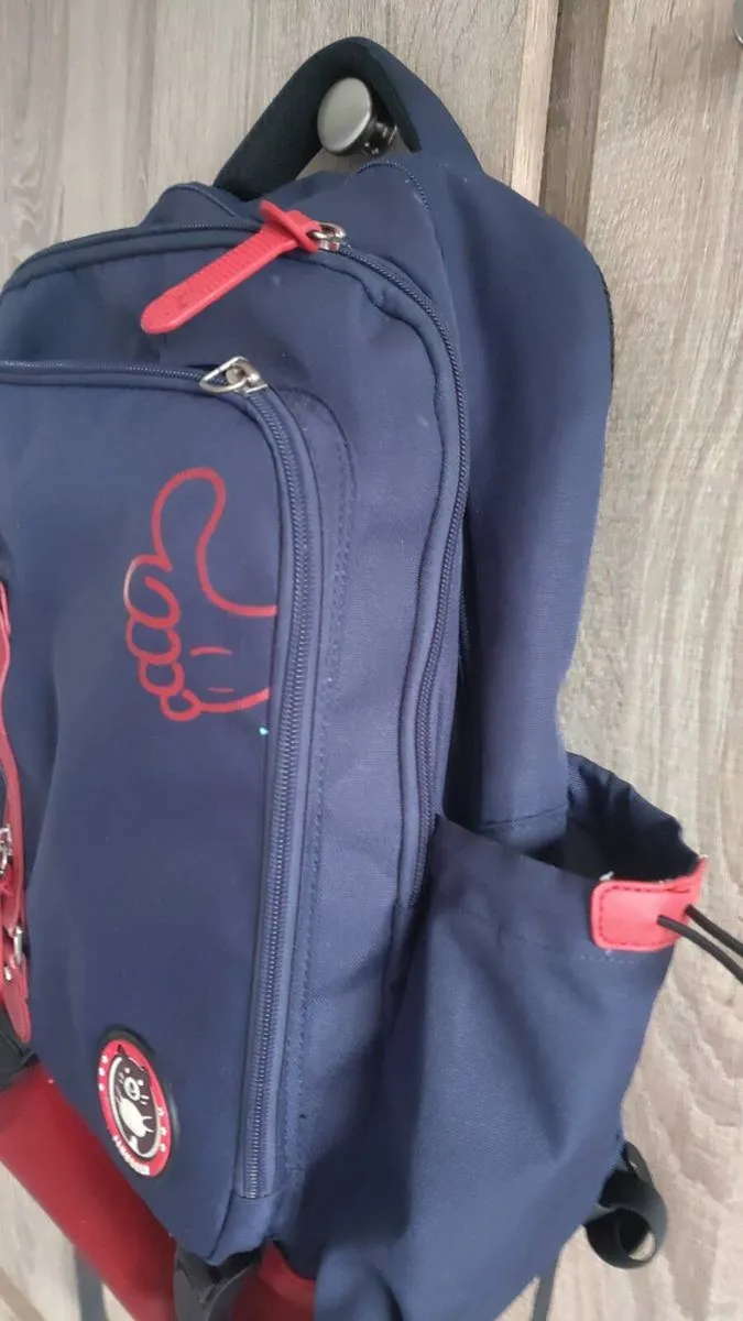 Bag pack navy red - Image 2