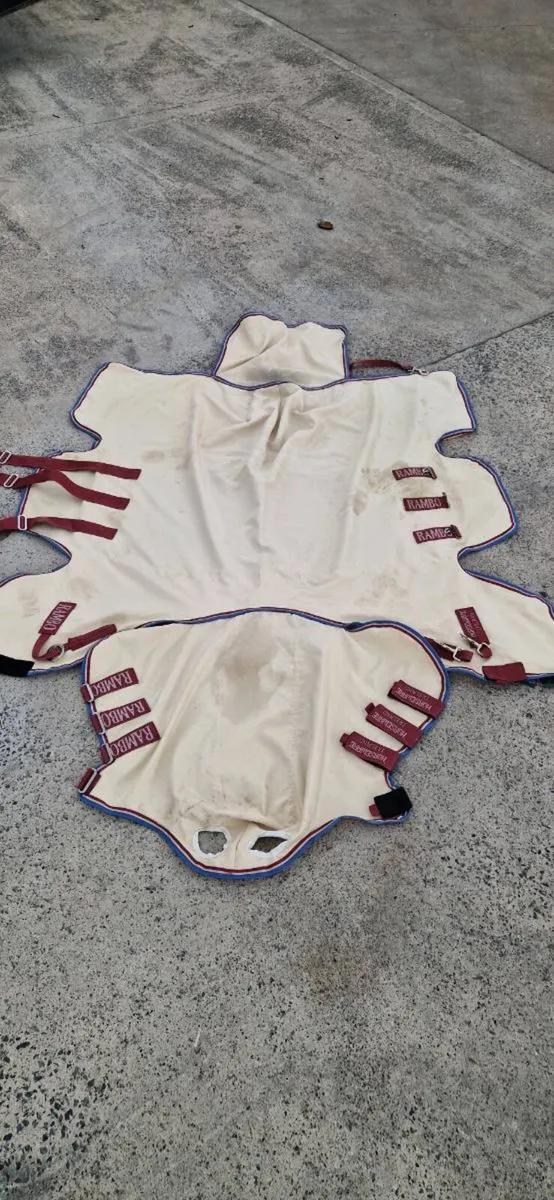 4'9 Horsewear sweet itch rug - Image 1