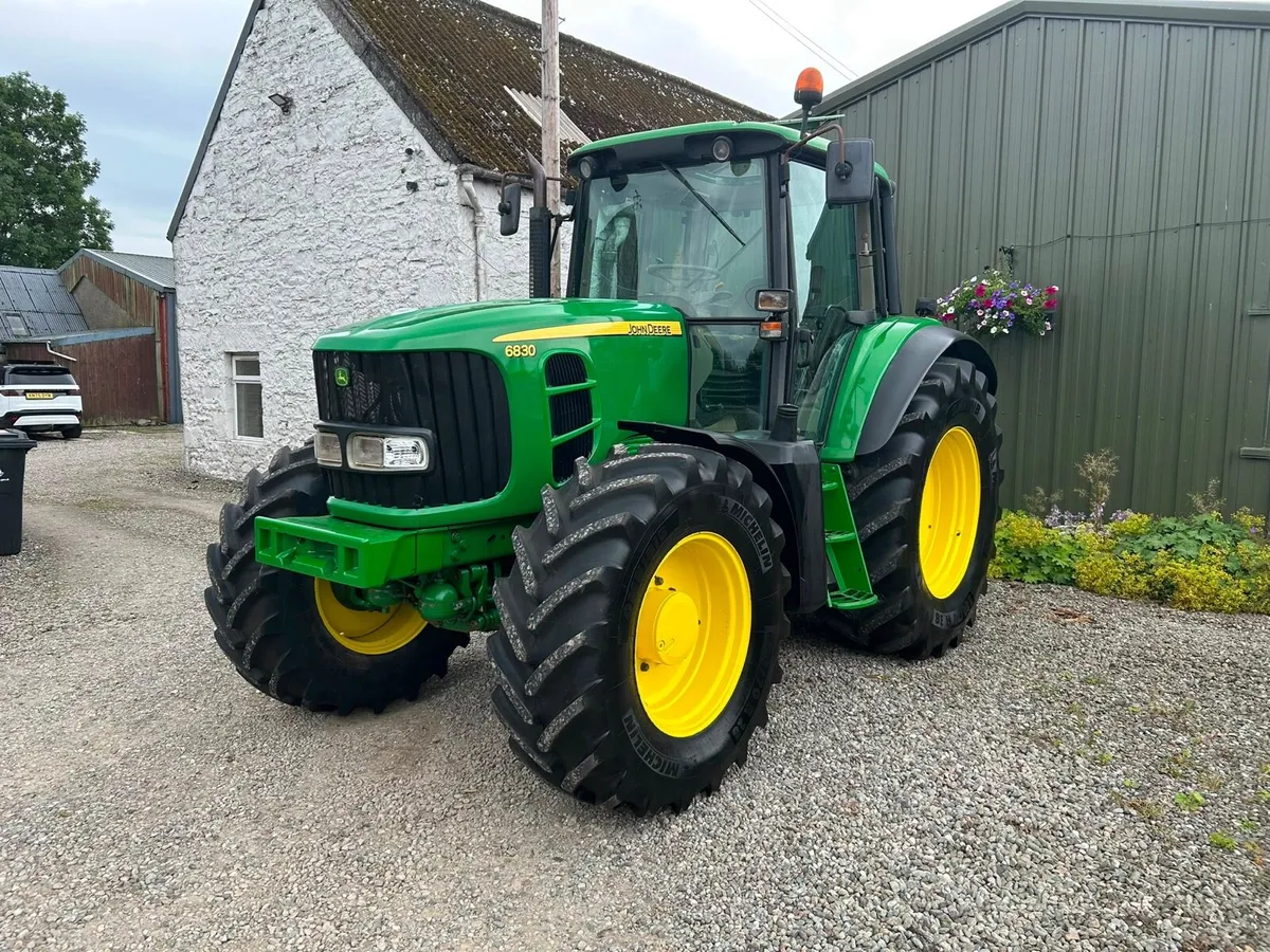 John Deere 6830 2009 8000 hours - Image 1