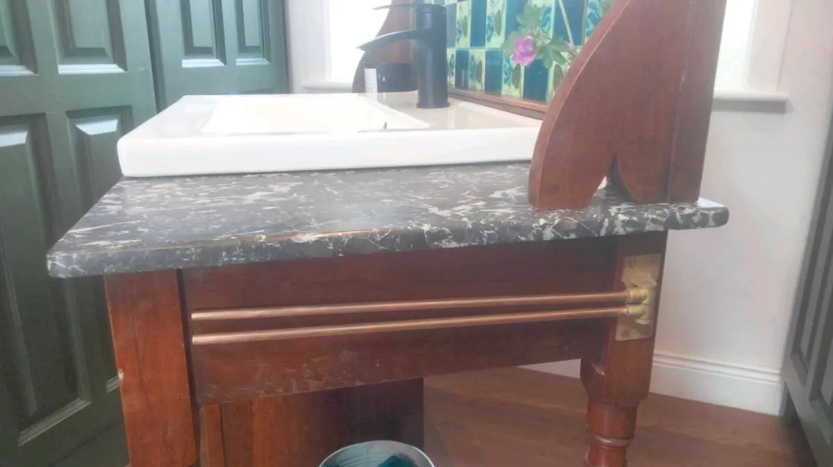 Antique vanity unit - Image 3