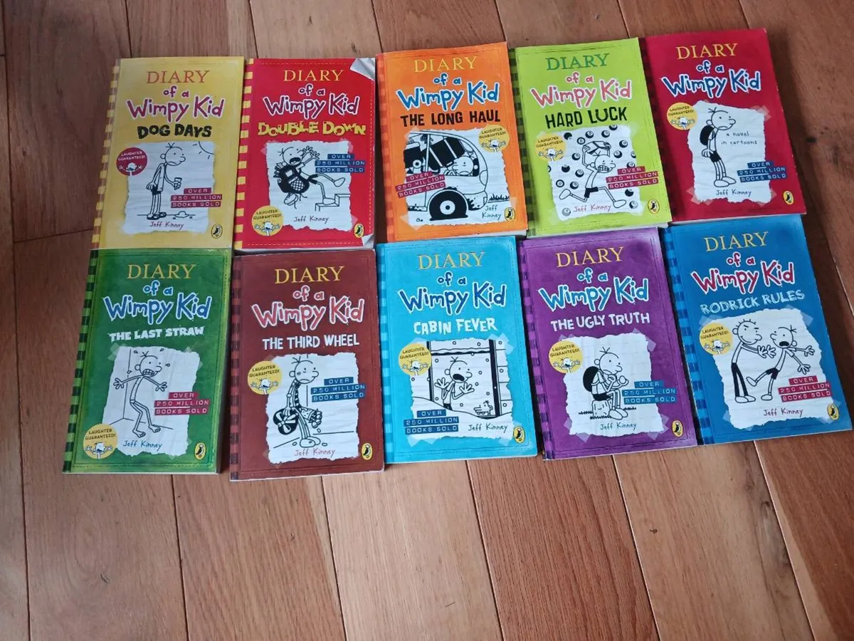 Diary of a Wimpy Kid books - Image 3