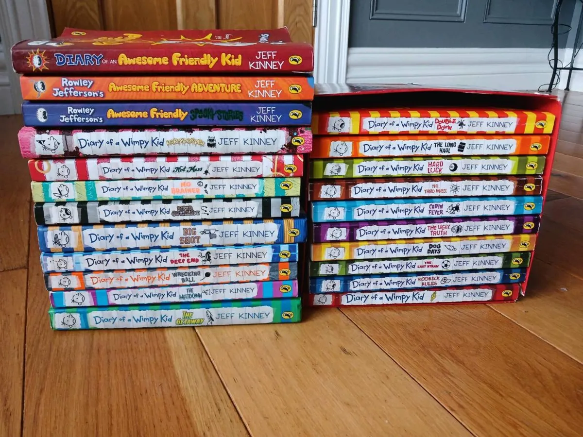Diary of a Wimpy Kid books - Image 4