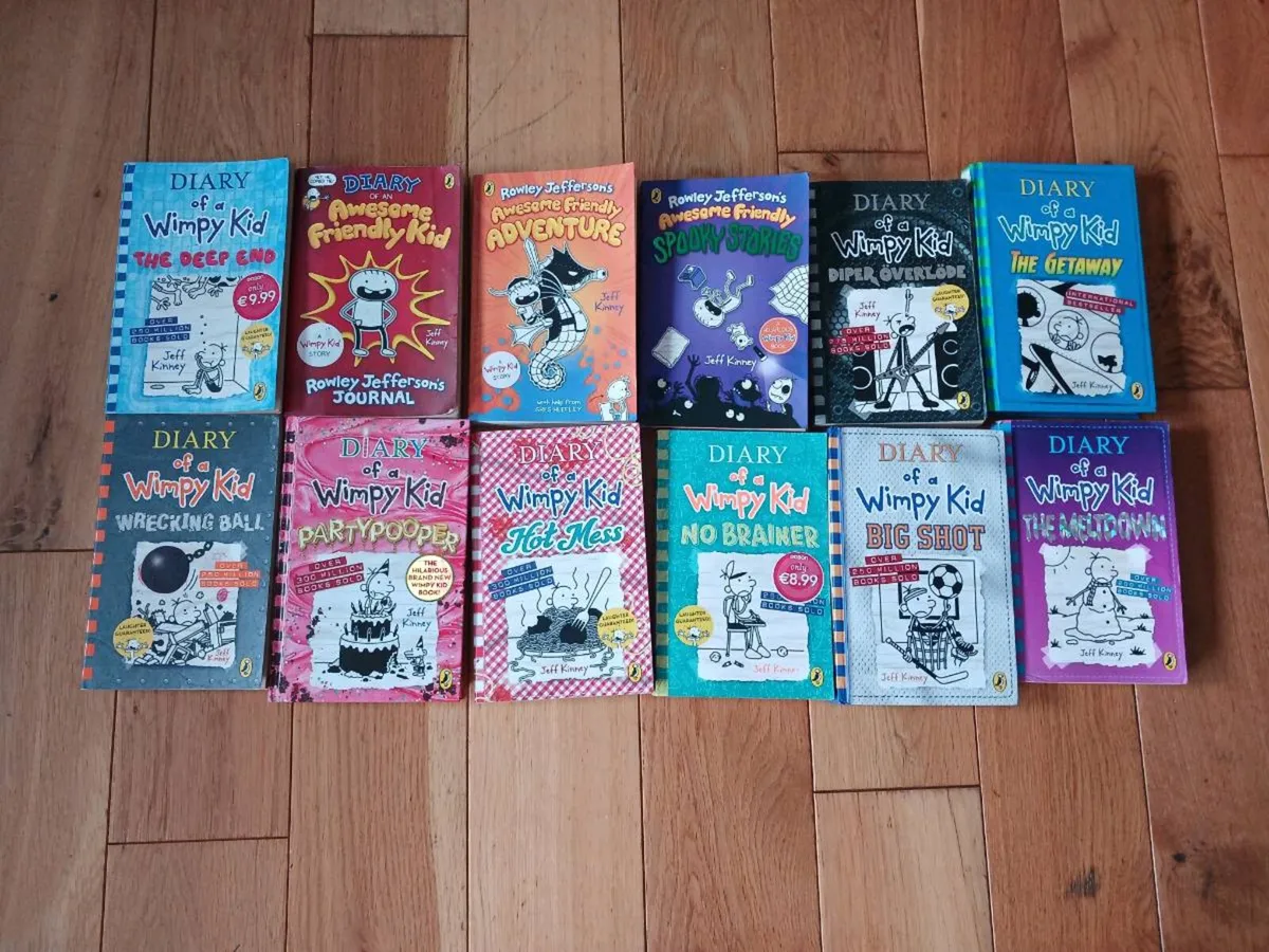 Diary of a Wimpy Kid books - Image 2