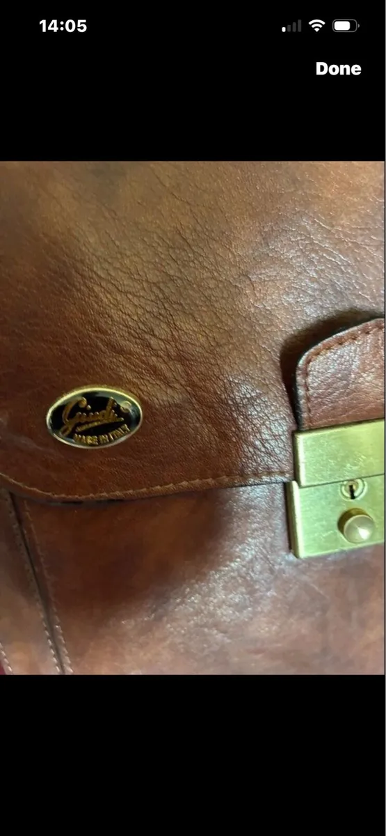 Giudi Quality Leather Shoulder Bag - Image 2