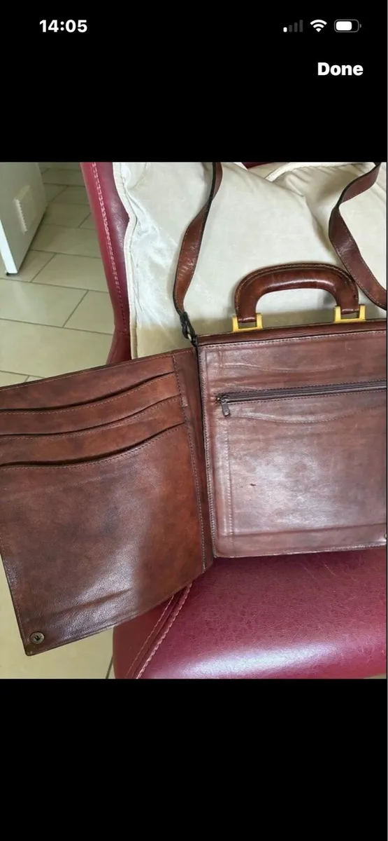 Giudi Quality Leather Shoulder Bag - Image 4
