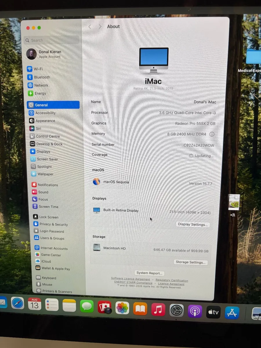Apple 2019 iMac 21.5" Desktop Computer - Image 4