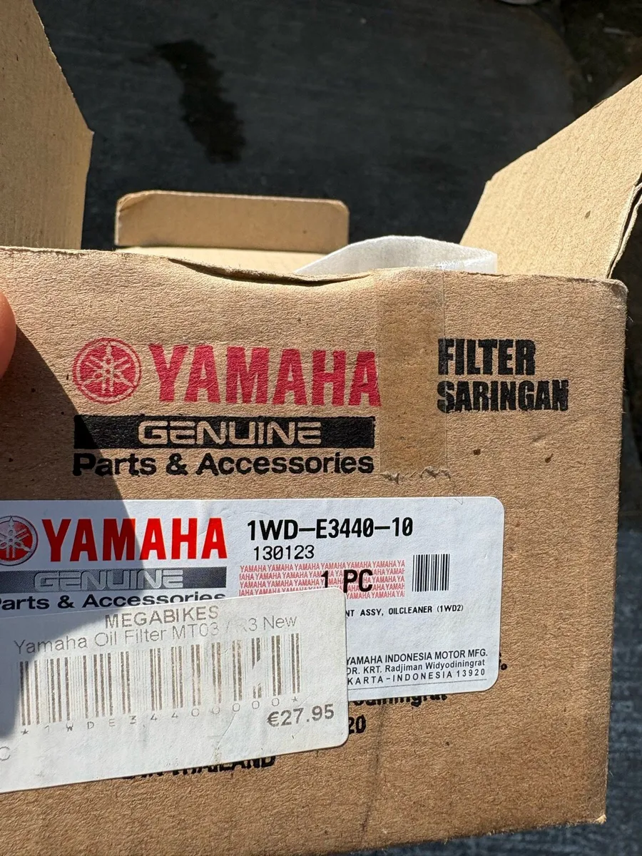 Yamaha Oil Filter & Oil - Image 1
