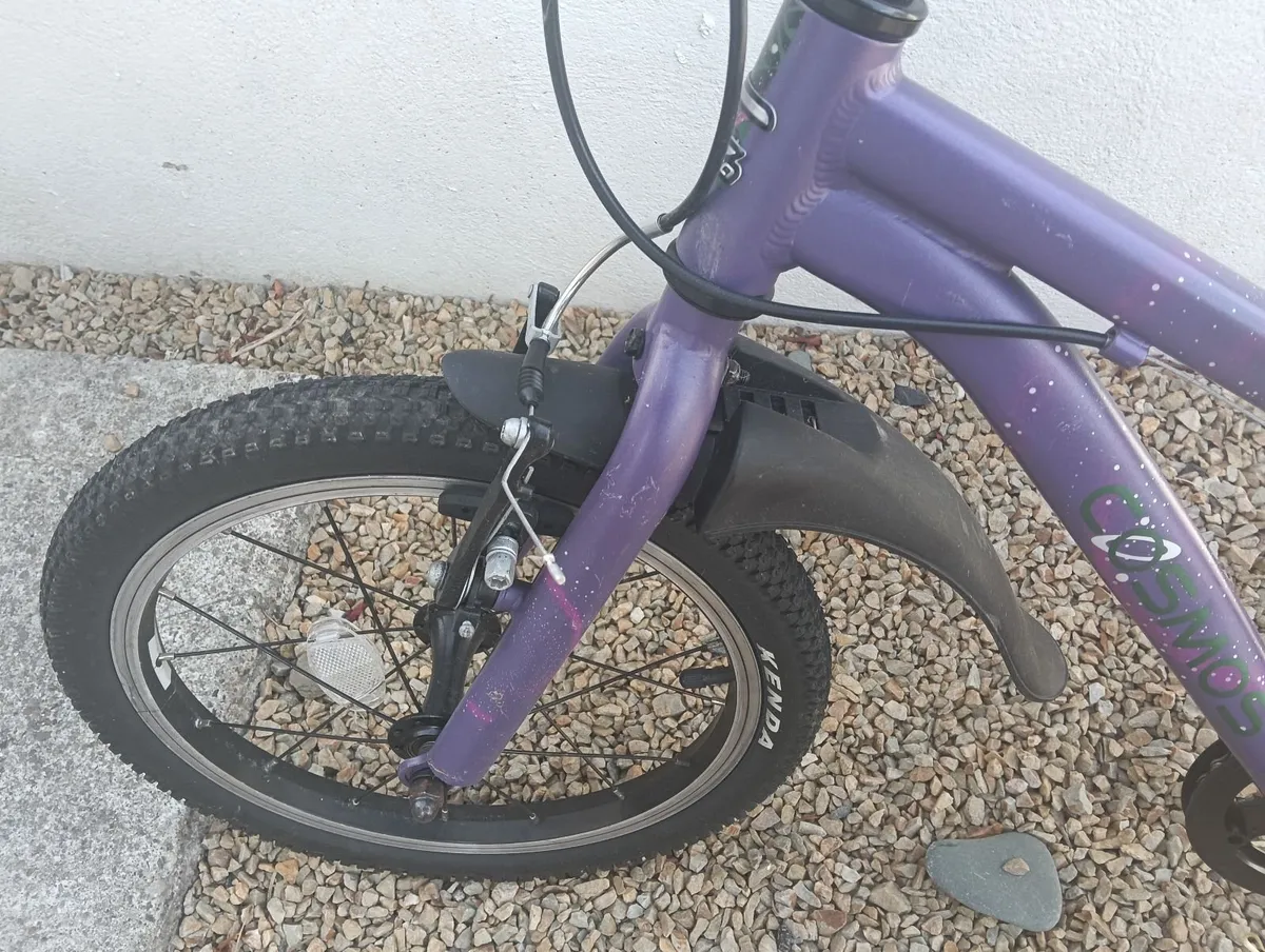 Carrera Cosmos 16" kids bicycle - purple - Image 2