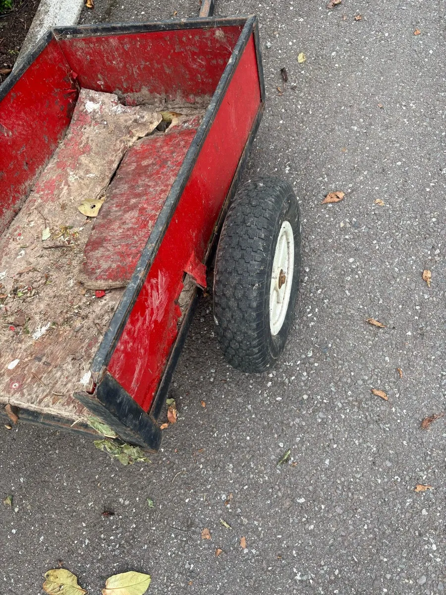 Berg go cart trailer- need to be refurbished. - Image 3