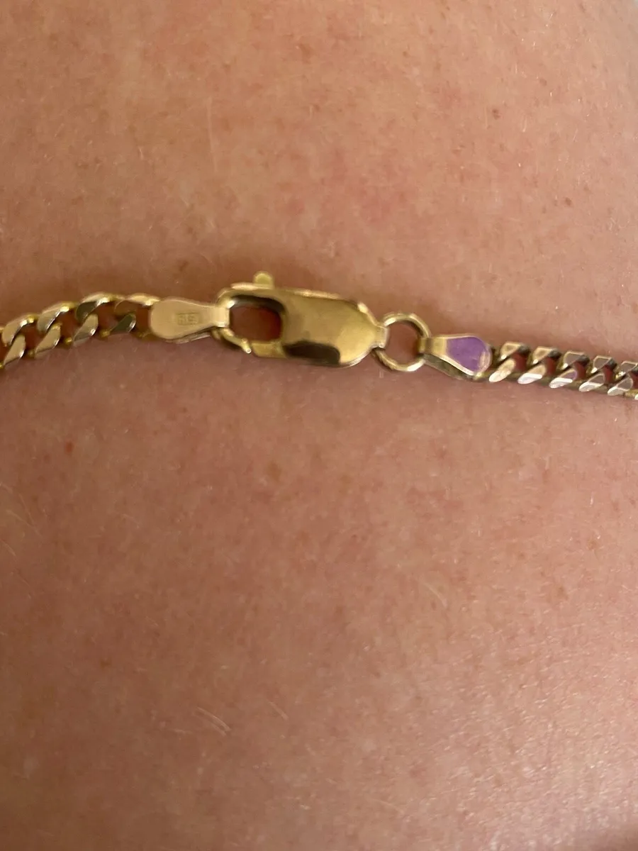 Curb 9ct gold chain - Image 3