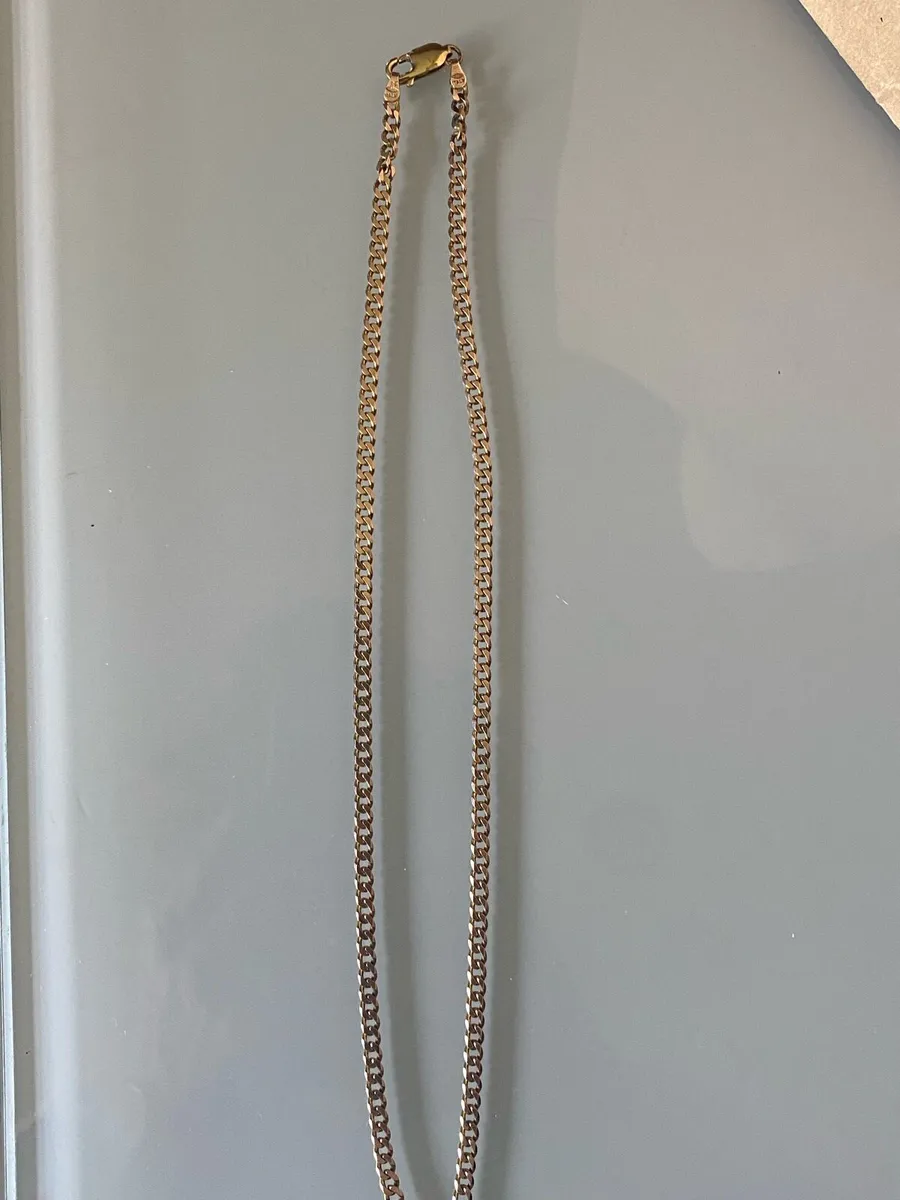 Curb 9ct gold chain - Image 4