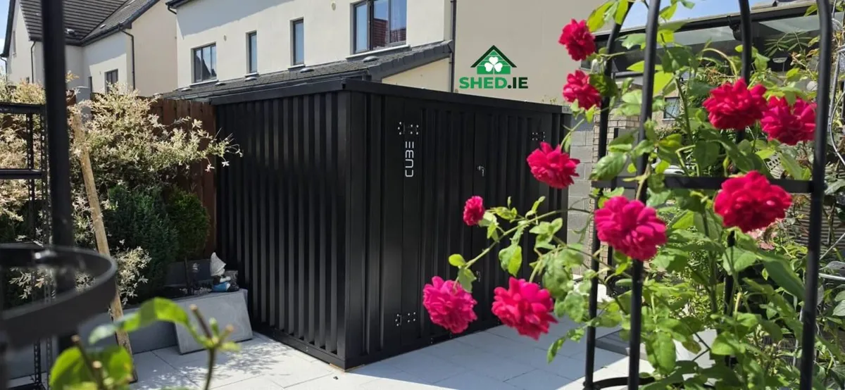 2m × 3m (6.6ft × 9.8ft) CUBE Heavy Duty Steel Shed - Image 1