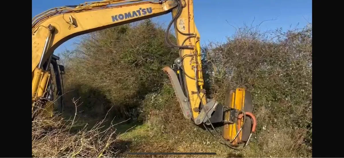Tree shear saw head and mulcher hire - Image 2