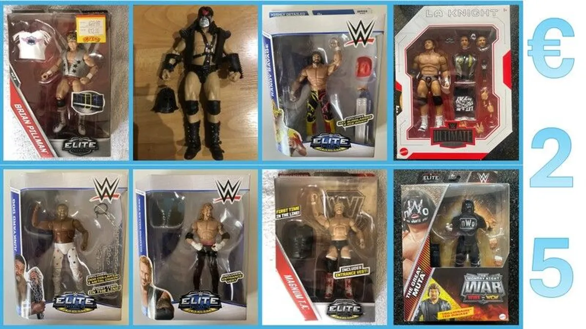 wwe elite wrestling figures rare NEW - Image 4