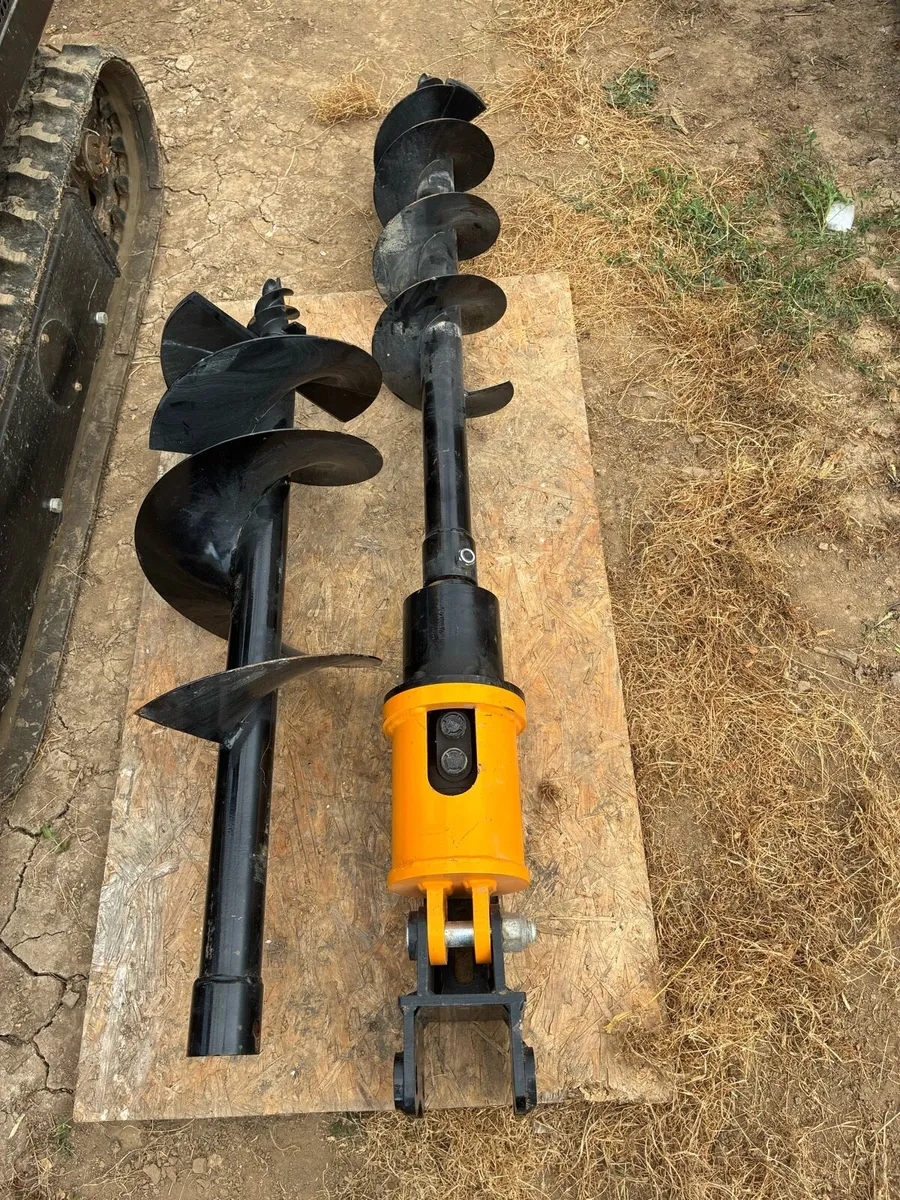 Buckets and Augers for mini digger - Image 3