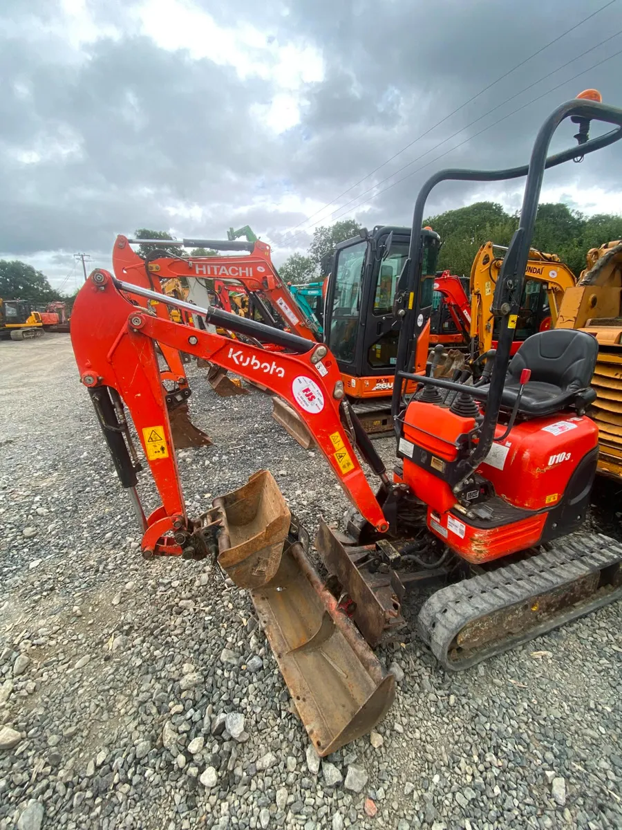 Kubota U10-3 Mini Excavator – 2021 - Image 3