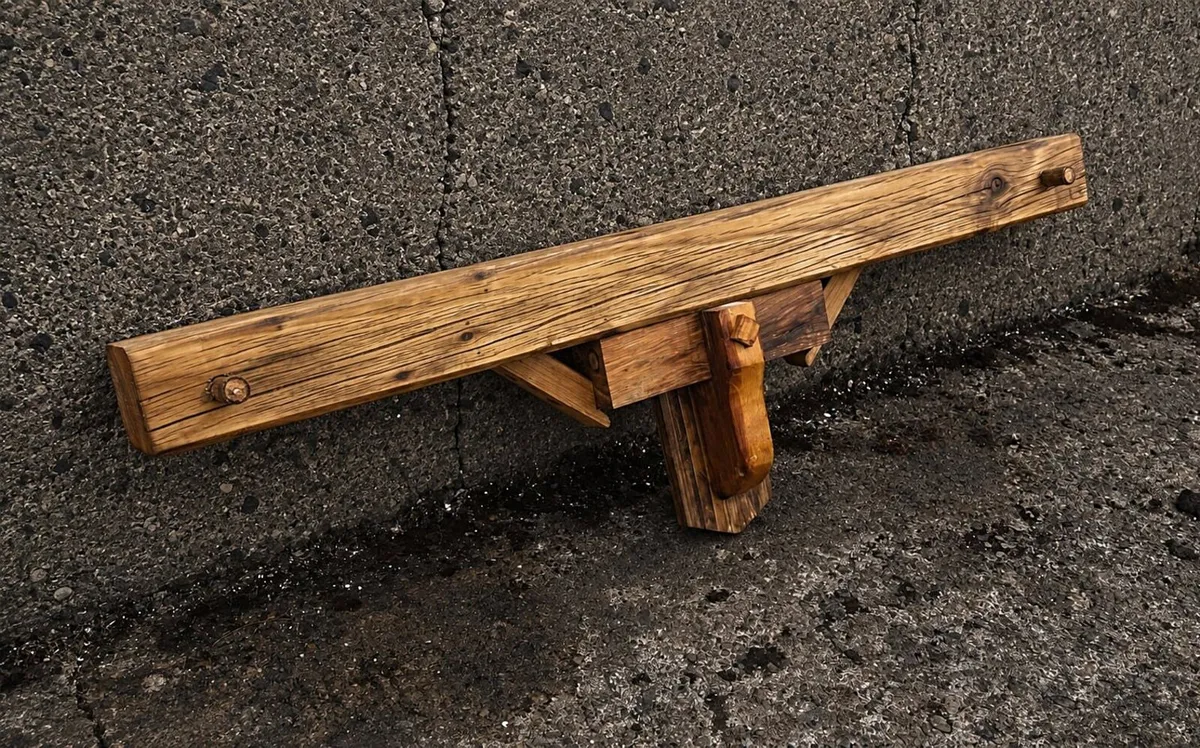 NEW Rustic Country Stove Mantle / Shelf - Image 3